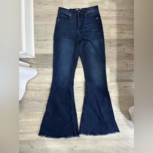 Vici Dolls Flared High Rise Jeans